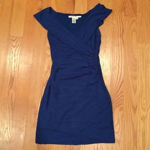 Royal blue cocktail dress